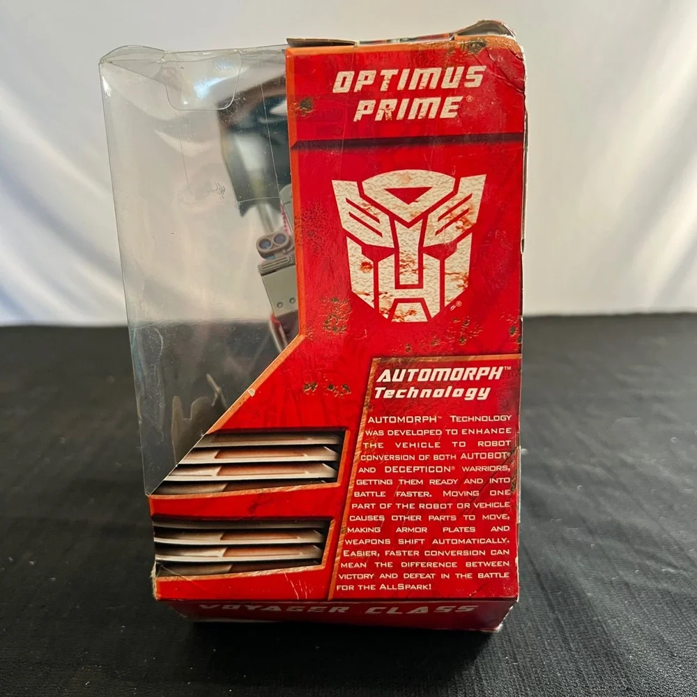 Hasbro Transformers 2007 Movie Optimus Prime Voyager Class Automorph 81408 NIB